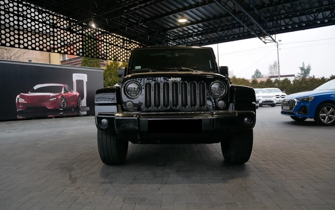 Jeep Wrangler cena 124894 przebieg: 66000, rok produkcji 2015 z Miłakowo małe 529